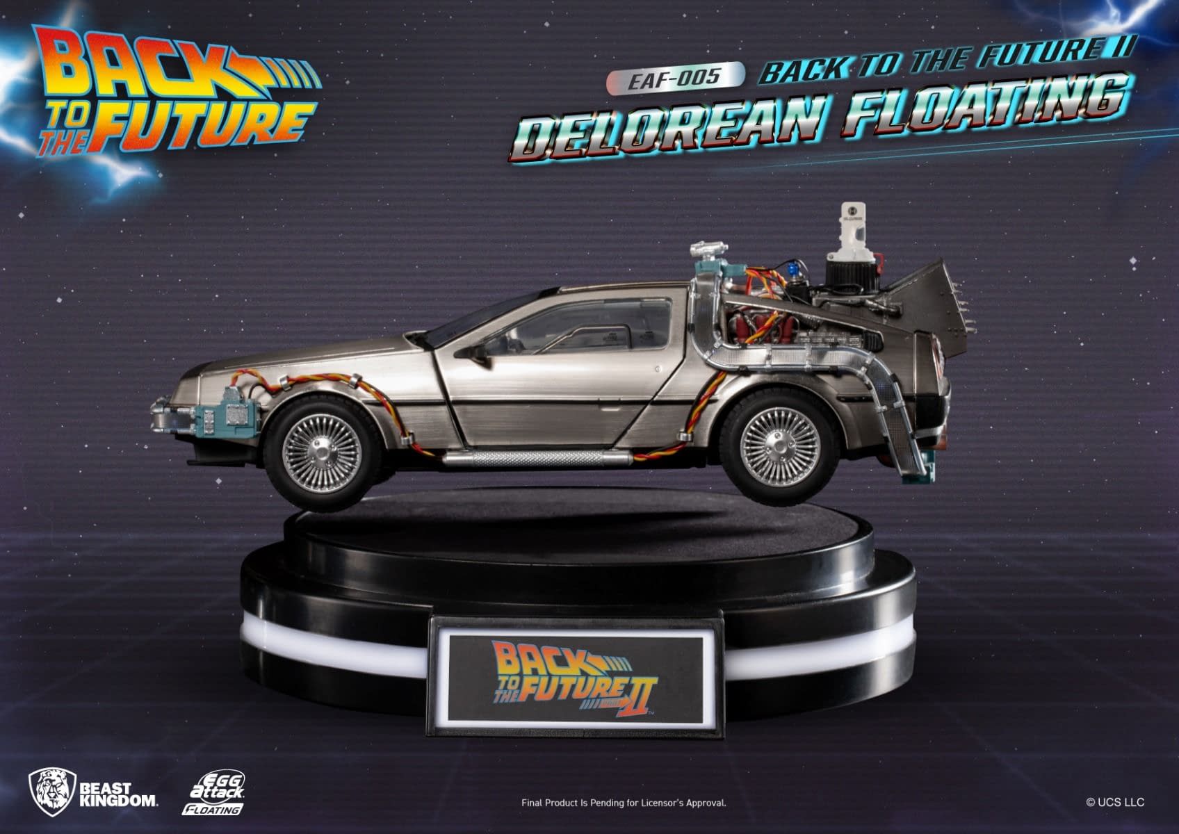 Take Flight with Beast Kingdom's Back to the Future II DeLorean