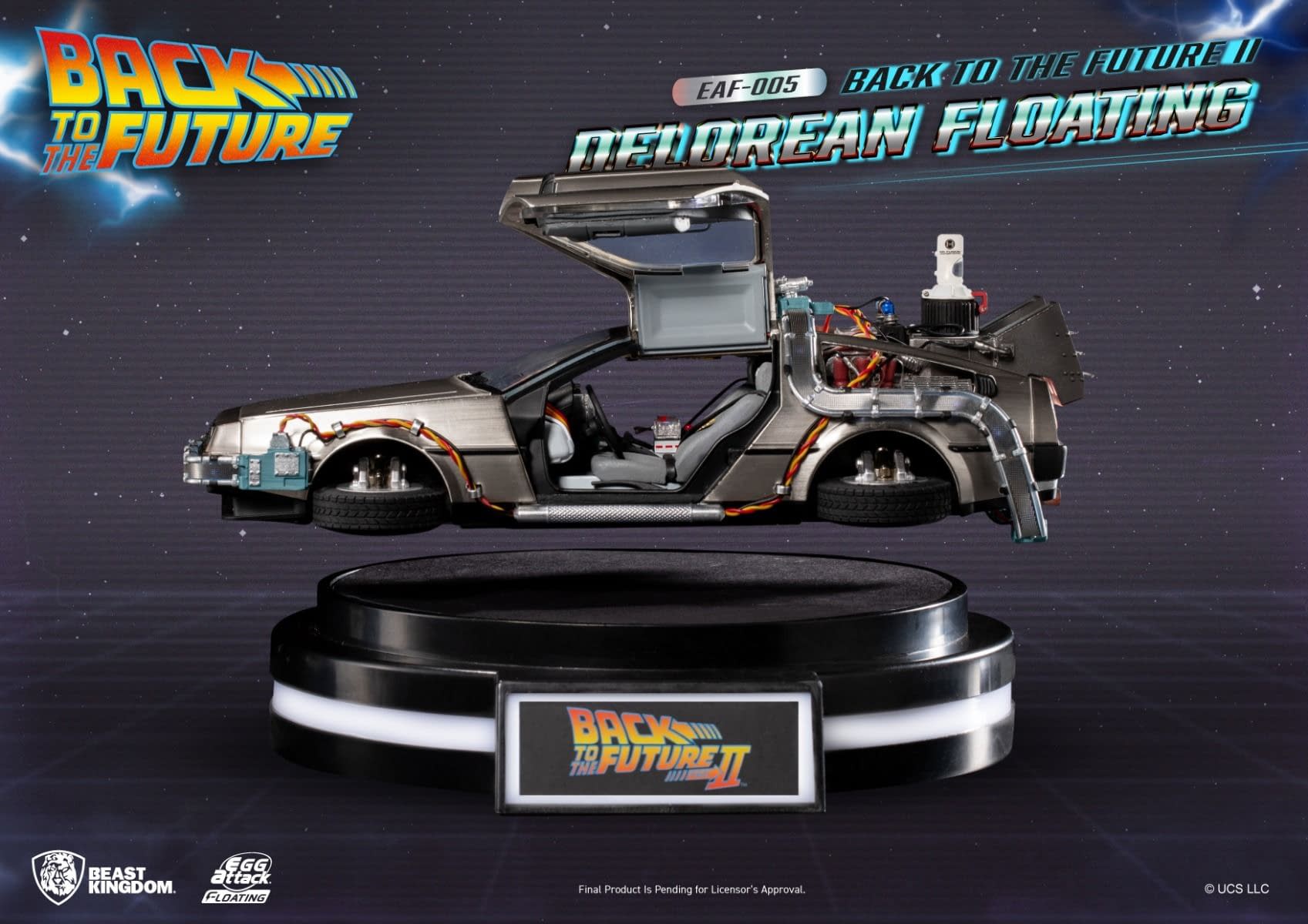 Trendy - DeLorean Time Machine Collectible Magnetic