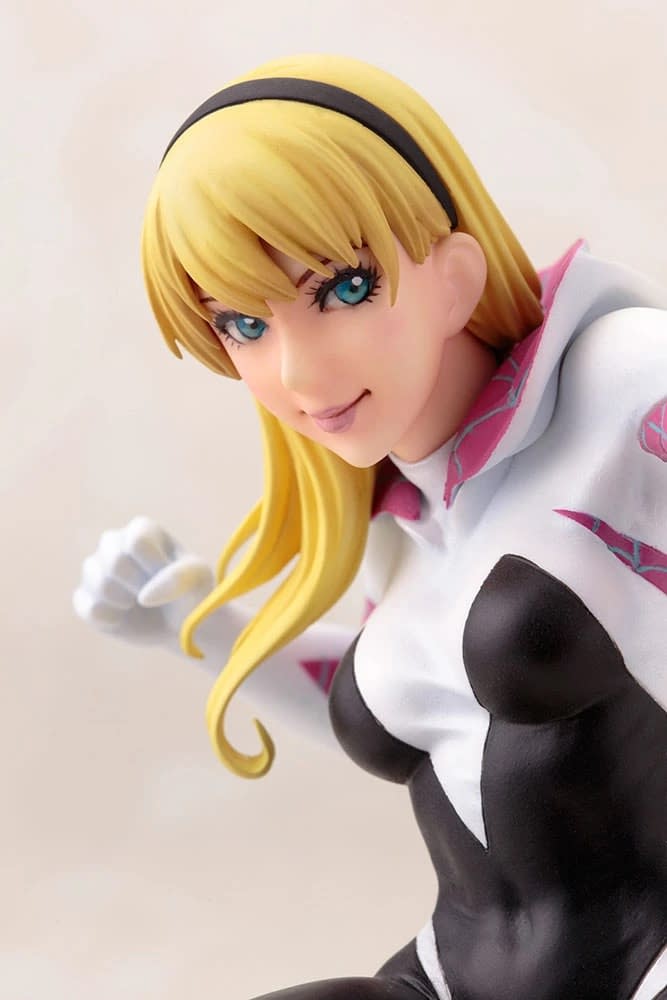 Kotobukiya Debuts New Spider-Gwen Renewel Package Bishoujo Statue 