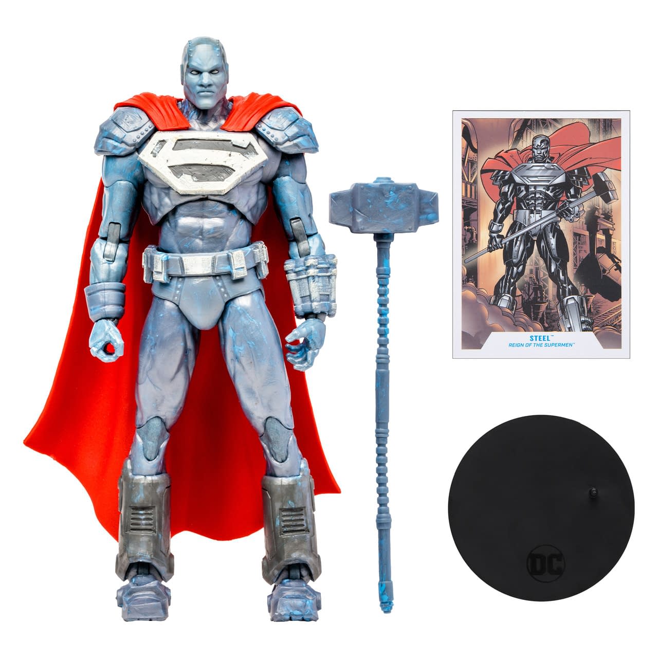DC Comics Reign of the Superman Arrives at McFarlane Toys with Steel