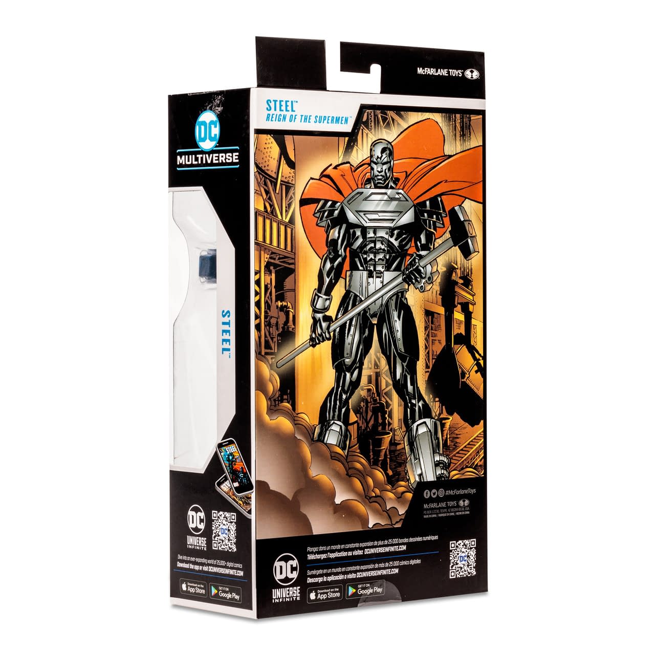 DC Comics Reign of the Superman Arrives at McFarlane Toys with Steel