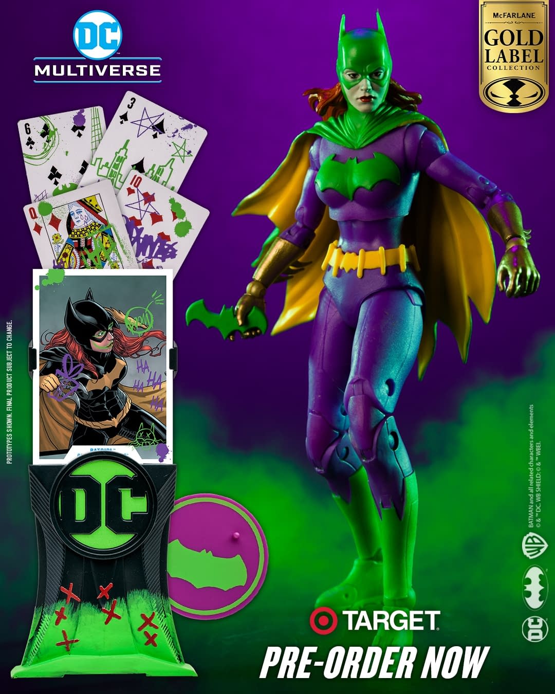 DC Comics Batgirl Goes Full Joker with McFarlane Toys Exclusive Figure