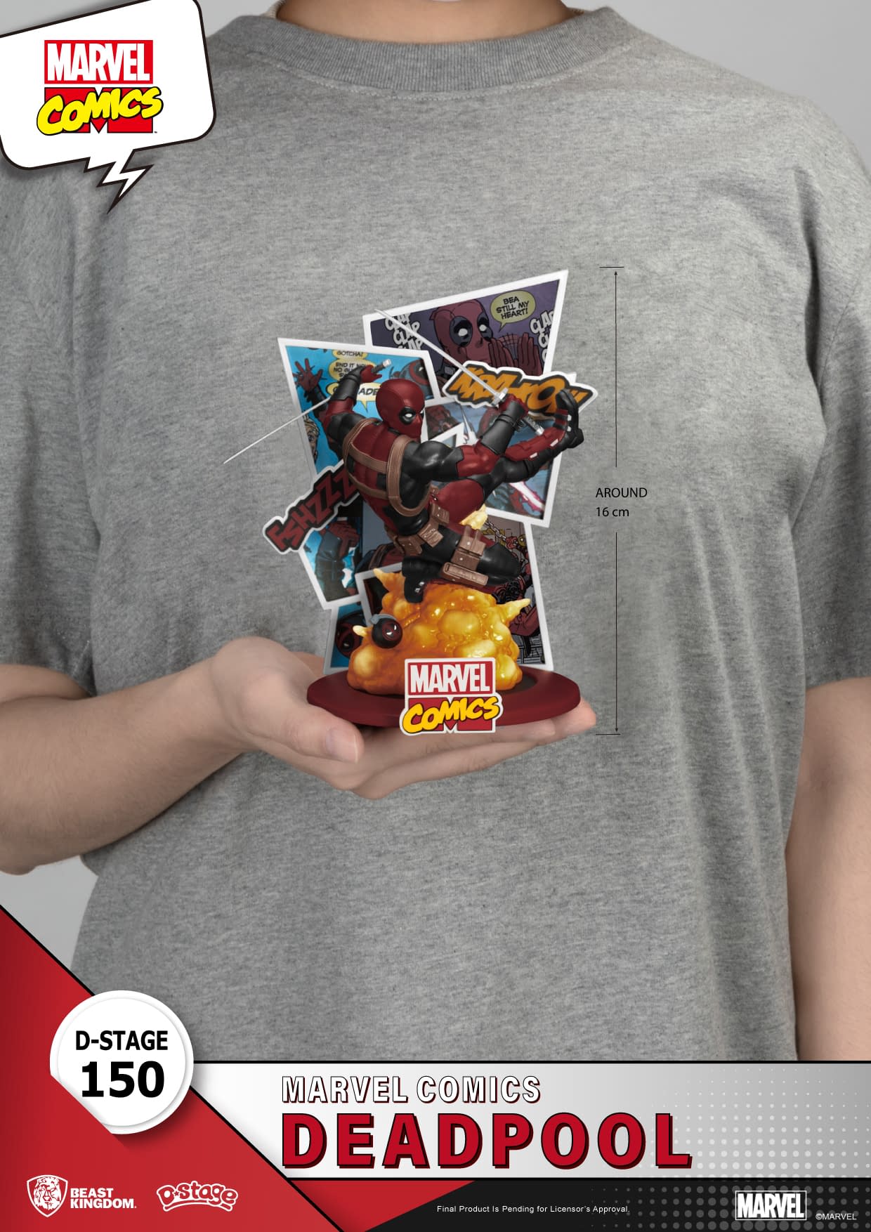 Deadpool Slices and Dices with his New Statue from Beast Kingdom 
