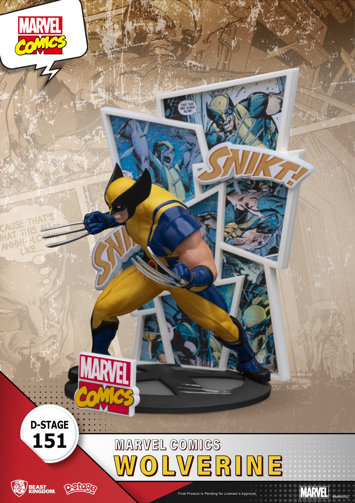 Deadpool Slices and Dices with his New Statue from Beast Kingdom 