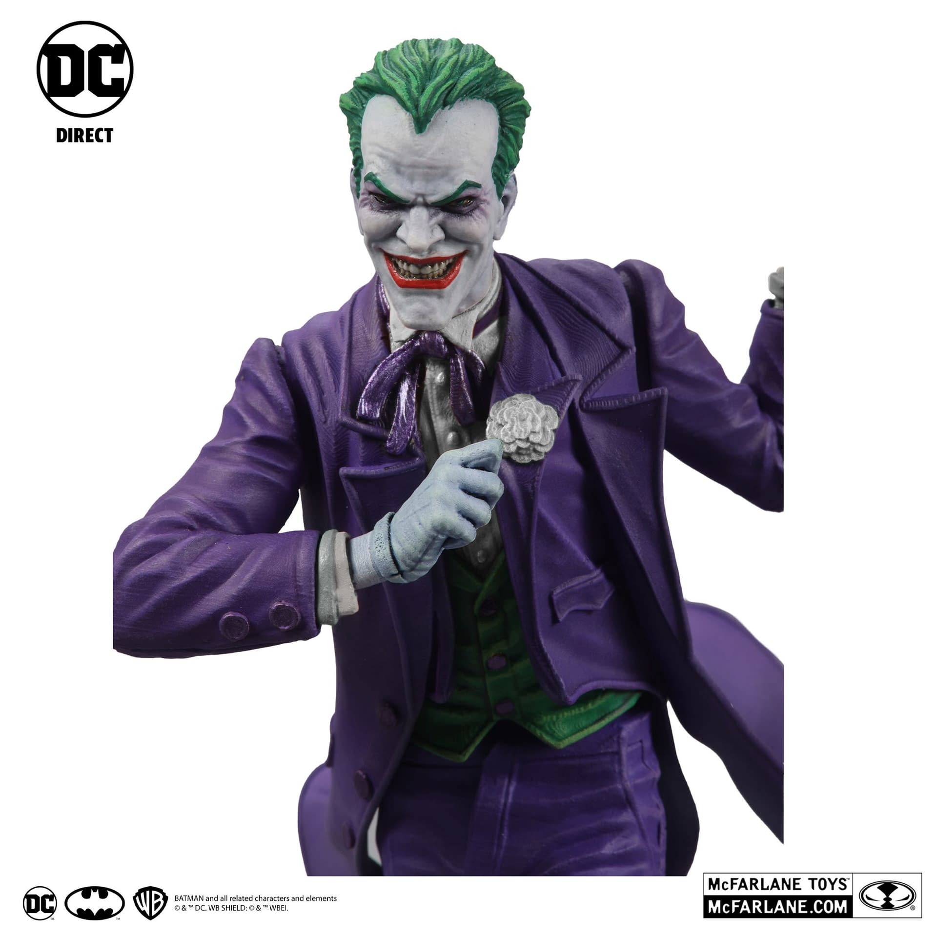 McFarlane Toys Debuts New Alex Ross The Joker Purple Craze Statue