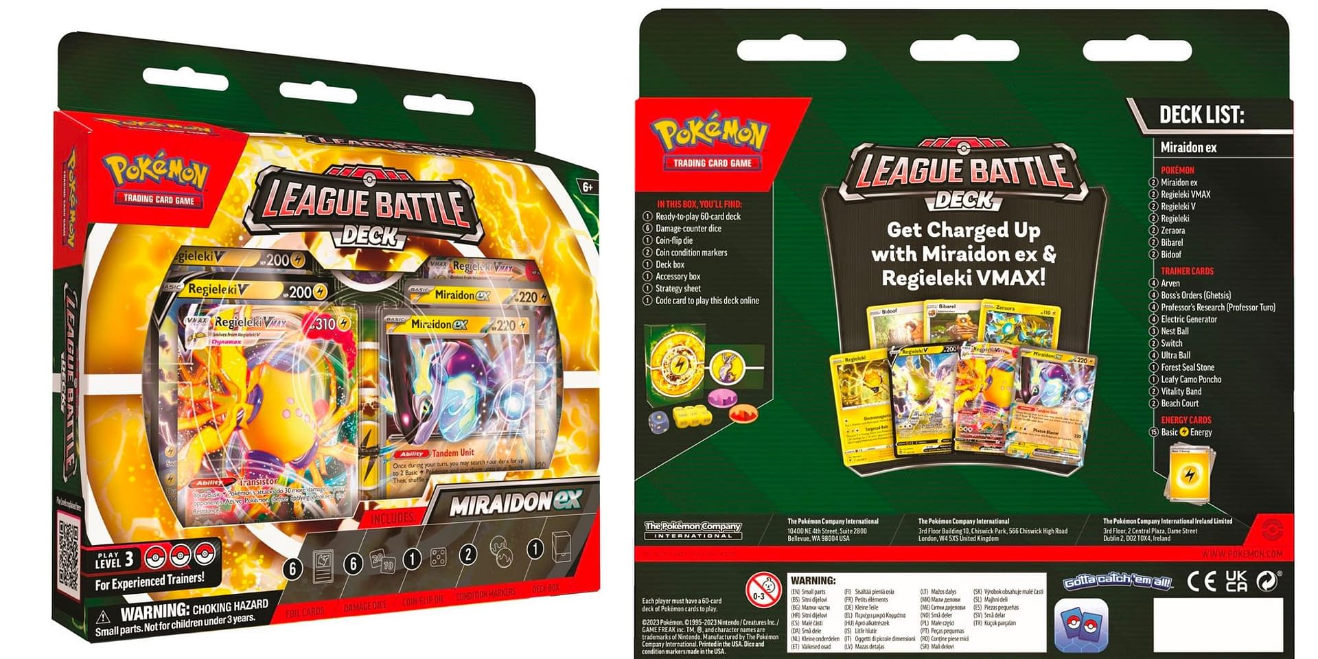 Pokémon TCG: League Battle Deck (Miraidon ex)