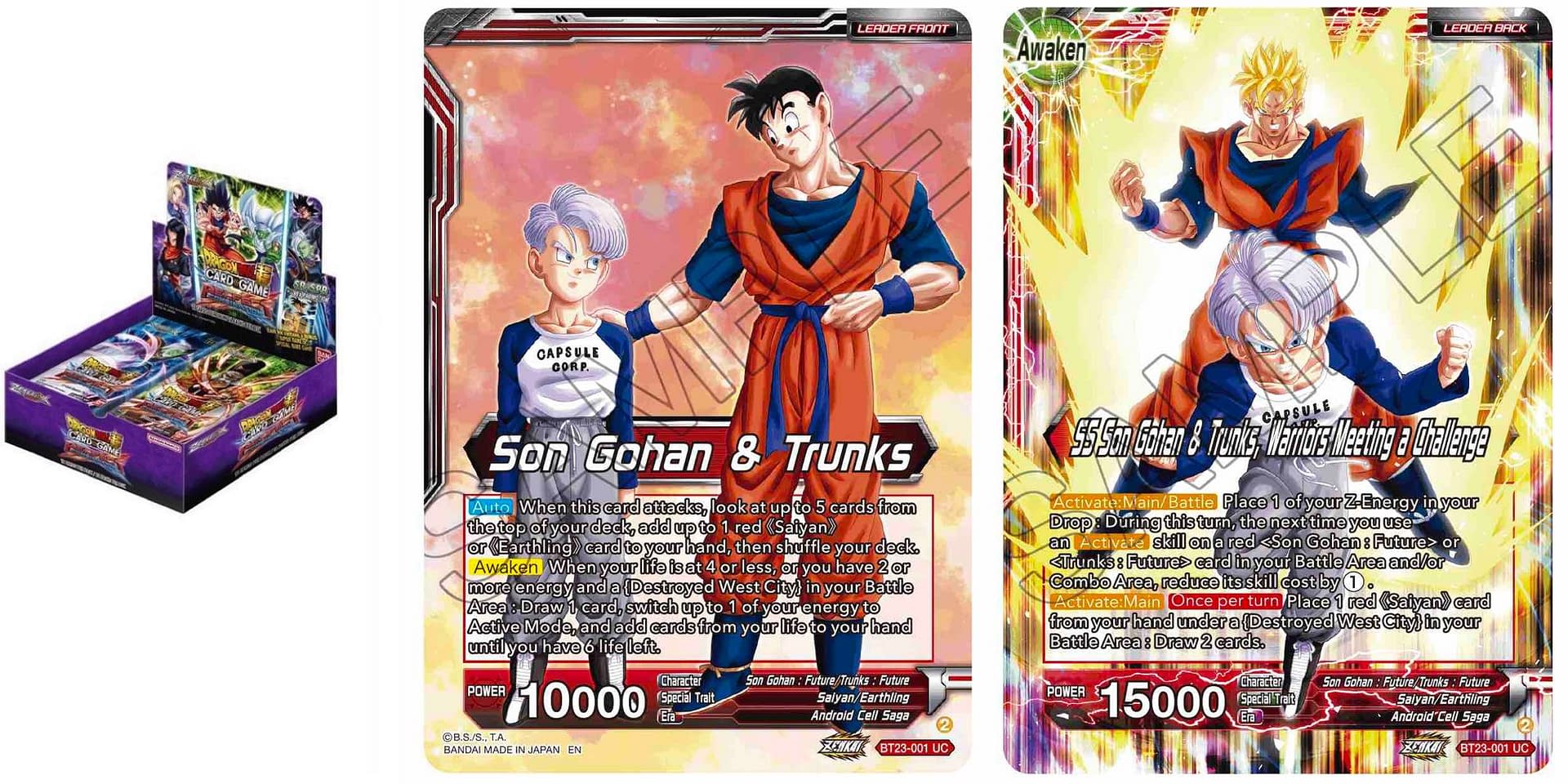 Bandai Dragon Ball Super Dragon Stars Serie 8 Set Complet