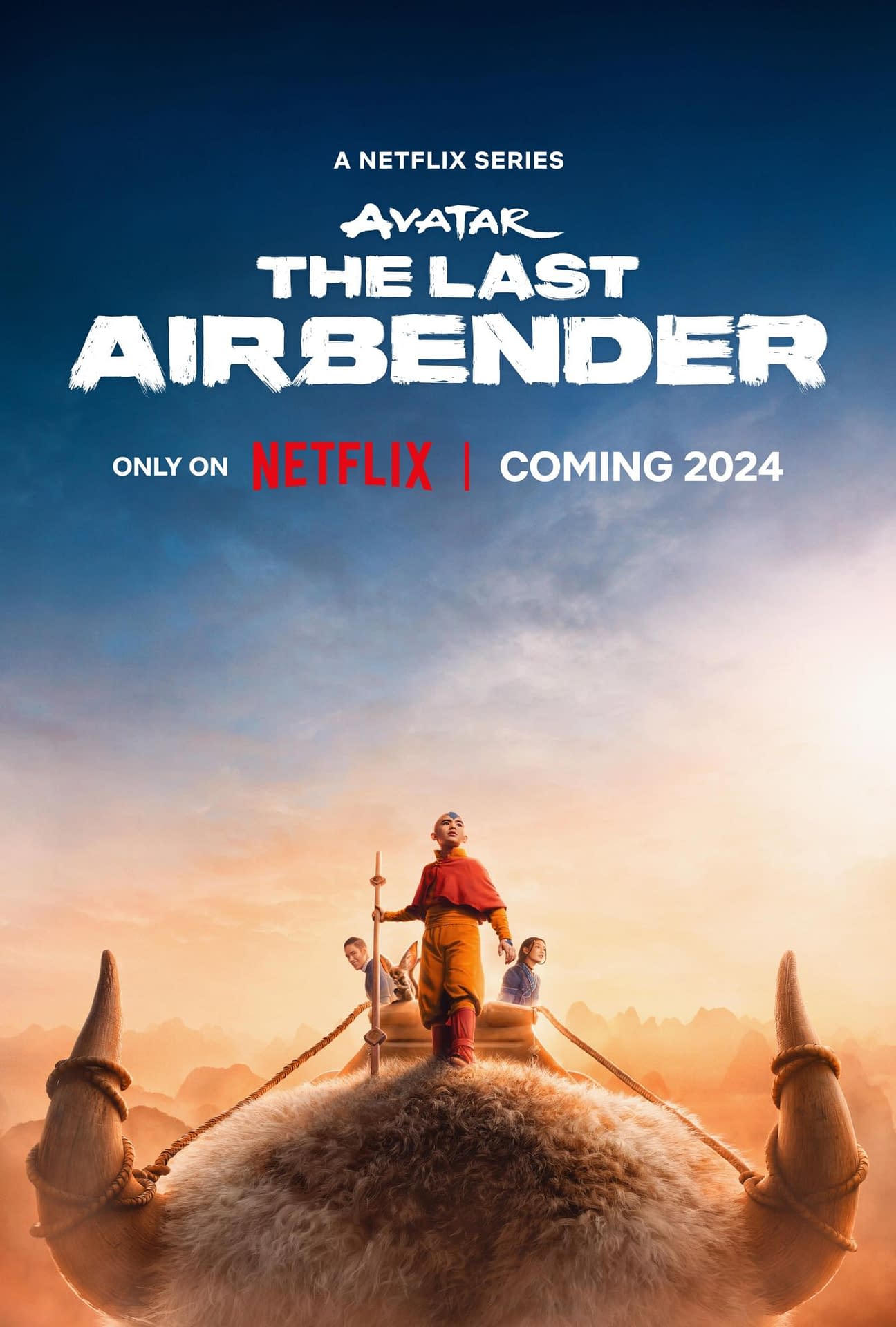Avatar The Last Airbender Poster Aang's Journey Is Just Beginning