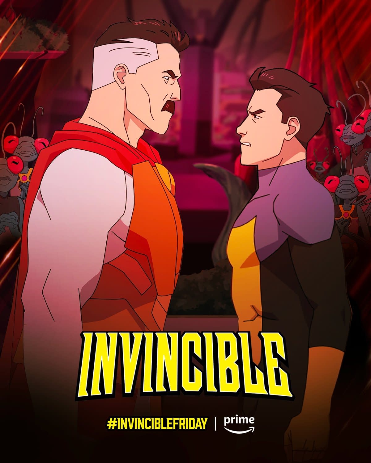 Invincible & Omni-Man Reunited Ending Scene Invincible Season 2