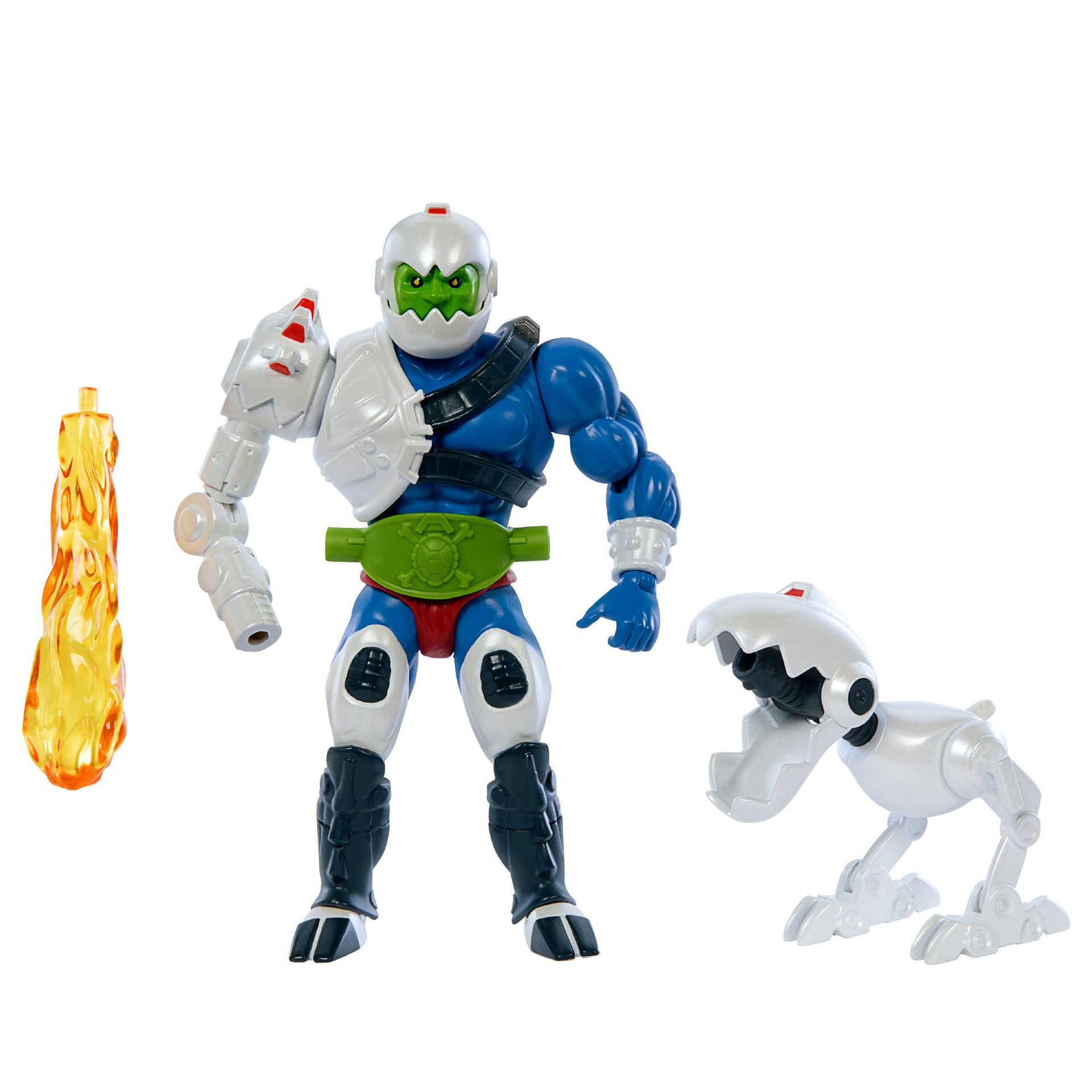 Mattel Reveals New TMNT: Turtles of Grayskull Figure with Slash x Faker 