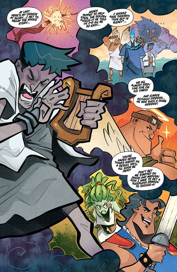 Interior preview page from Disney Villains: Hades #4