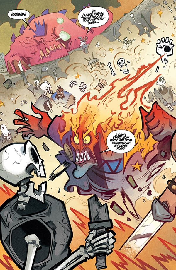 Interior preview page from Disney Villains: Hades #4