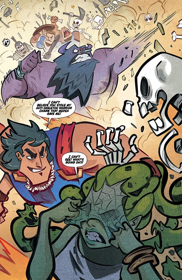 Interior preview page from Disney Villains: Hades #4