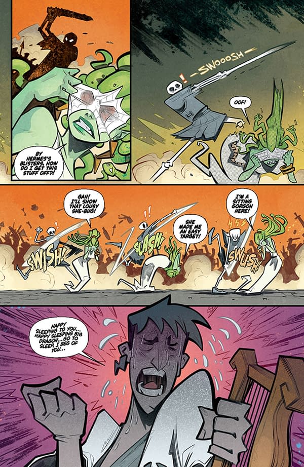 Interior preview page from Disney Villains: Hades #4