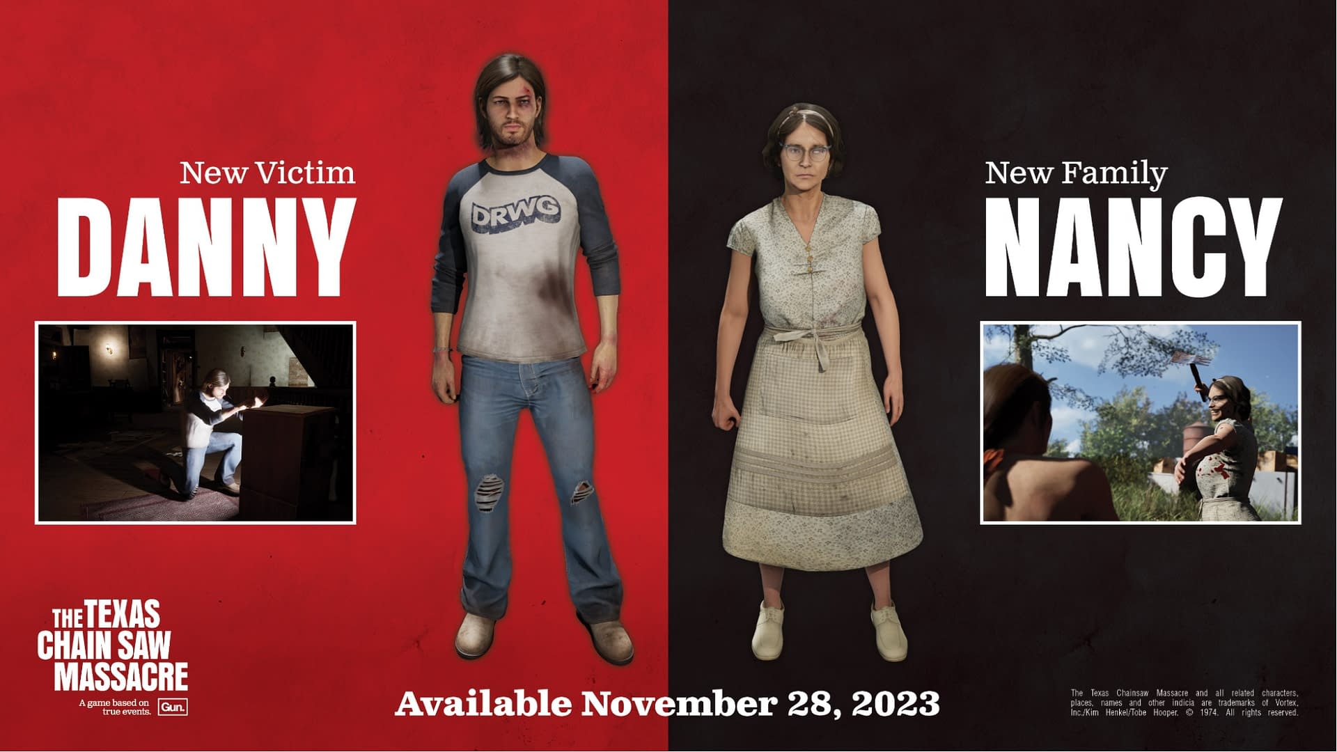 Texas Chain Saw Massacre Game November 2023 DLC 