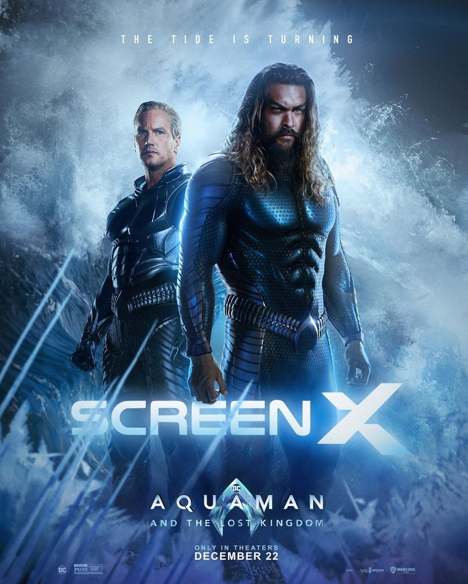 Aquaman and the lost kingdom 3 posters and 1 international poster