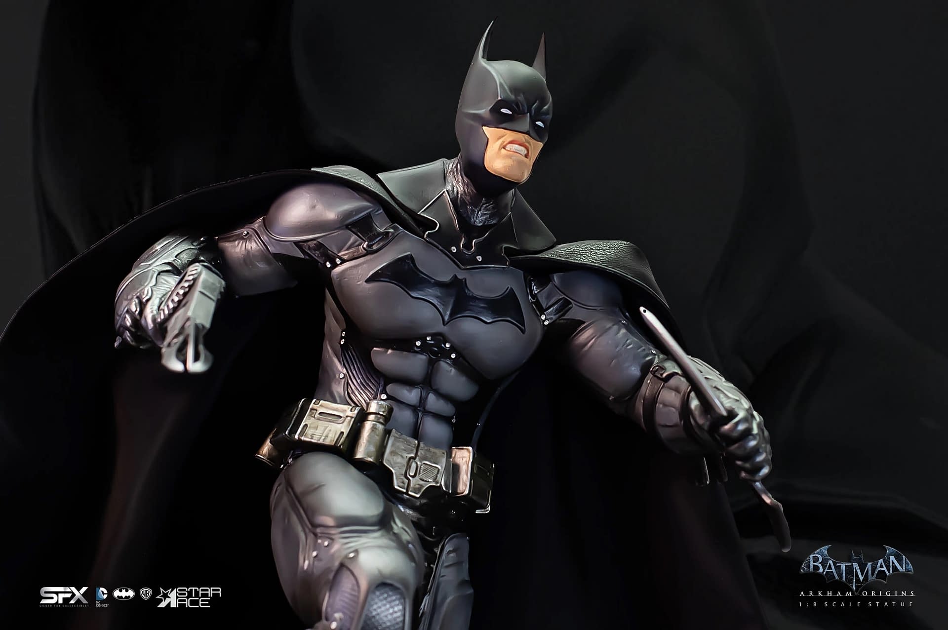 Batman-Arkham Origins Excl Statue - sfxcollectibles
