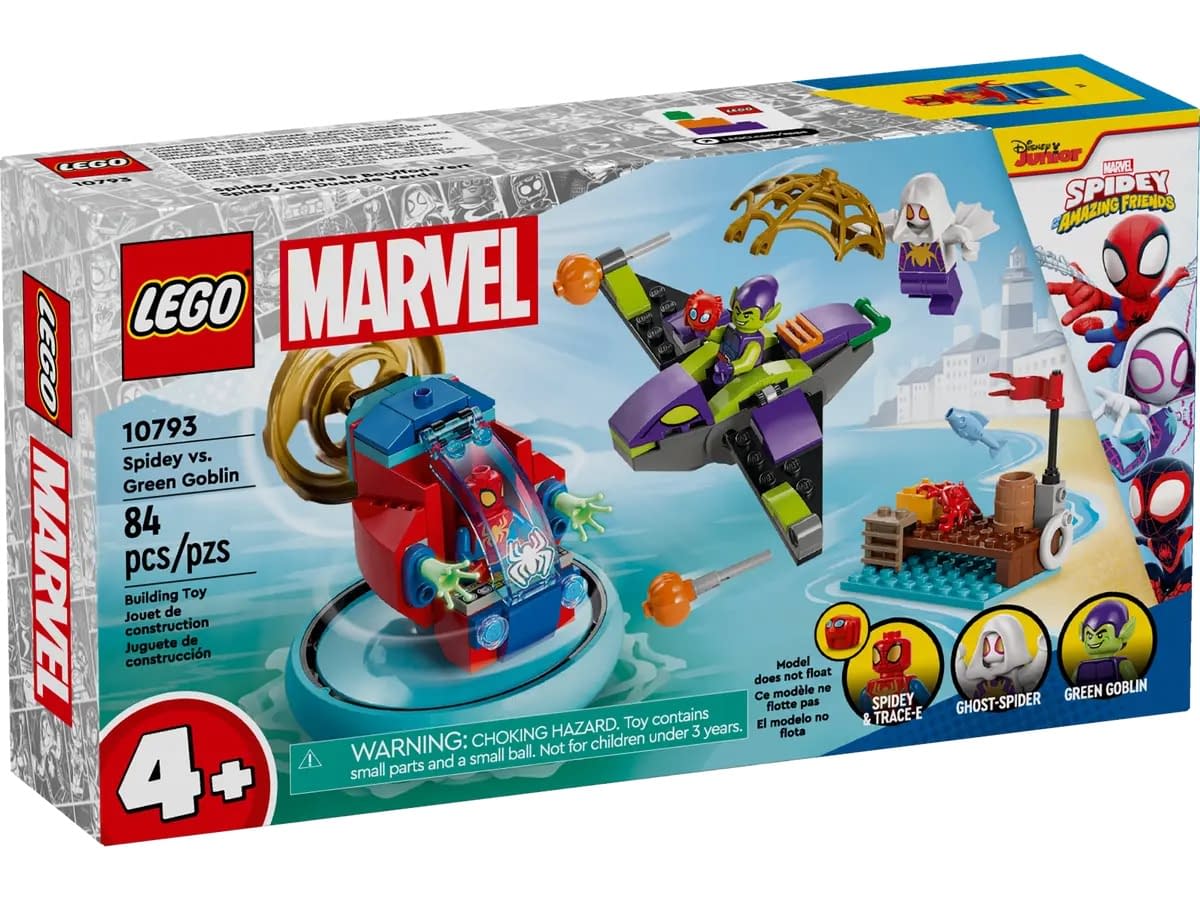 It's Green Goblin Versus Spider-Man and Ghost-Spider with LEGO