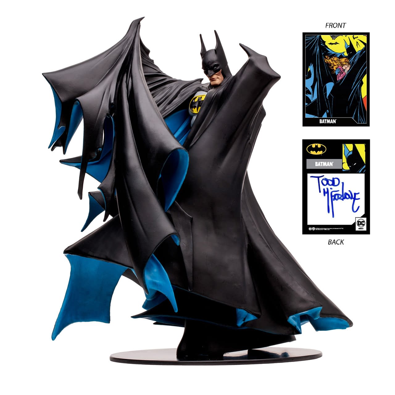 McFarlane Toys Unveils New Batman #423 Statue with Autograph Option