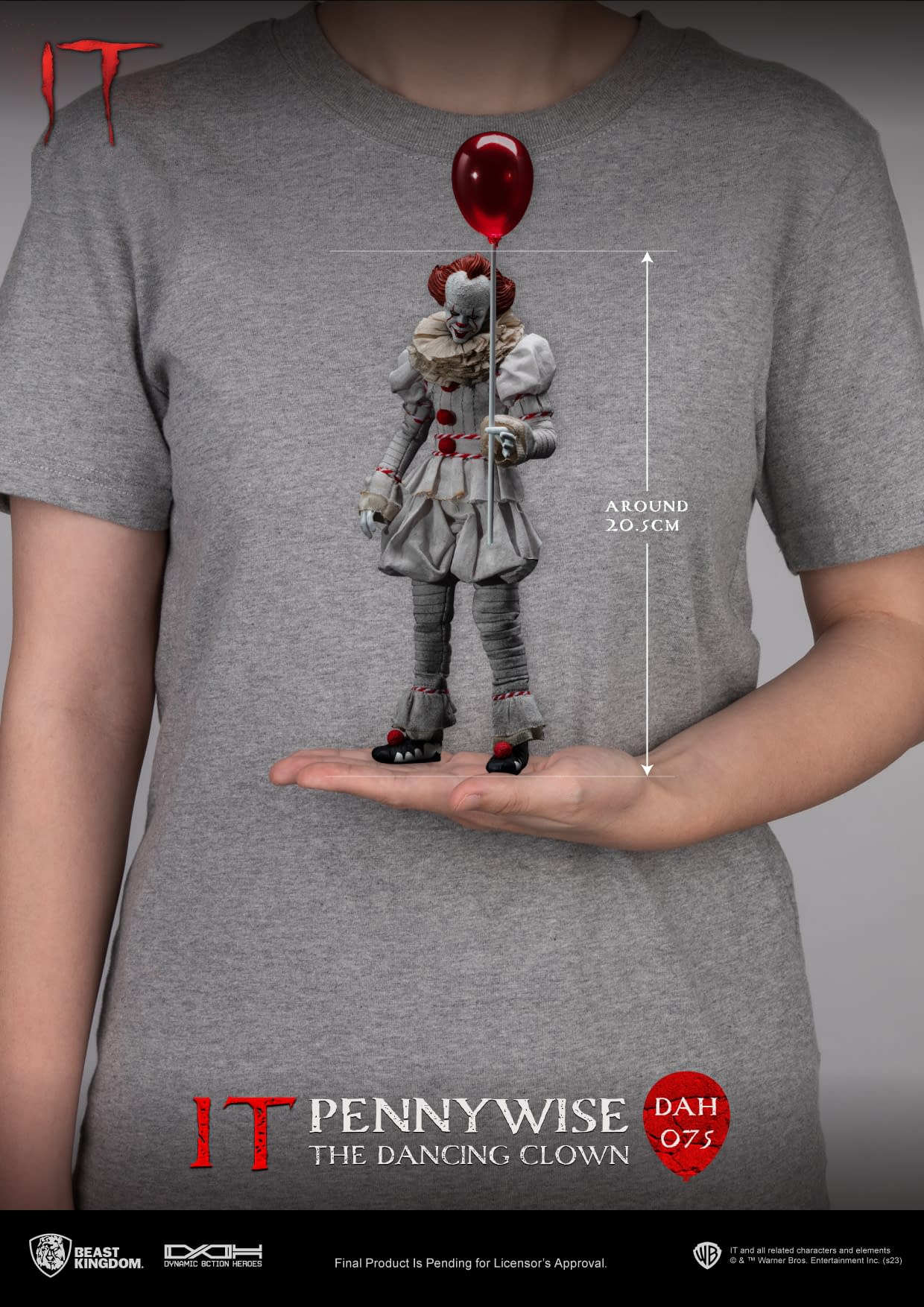 You'll Float Too with Beast Kingdom's New DAH Pennywise Figure