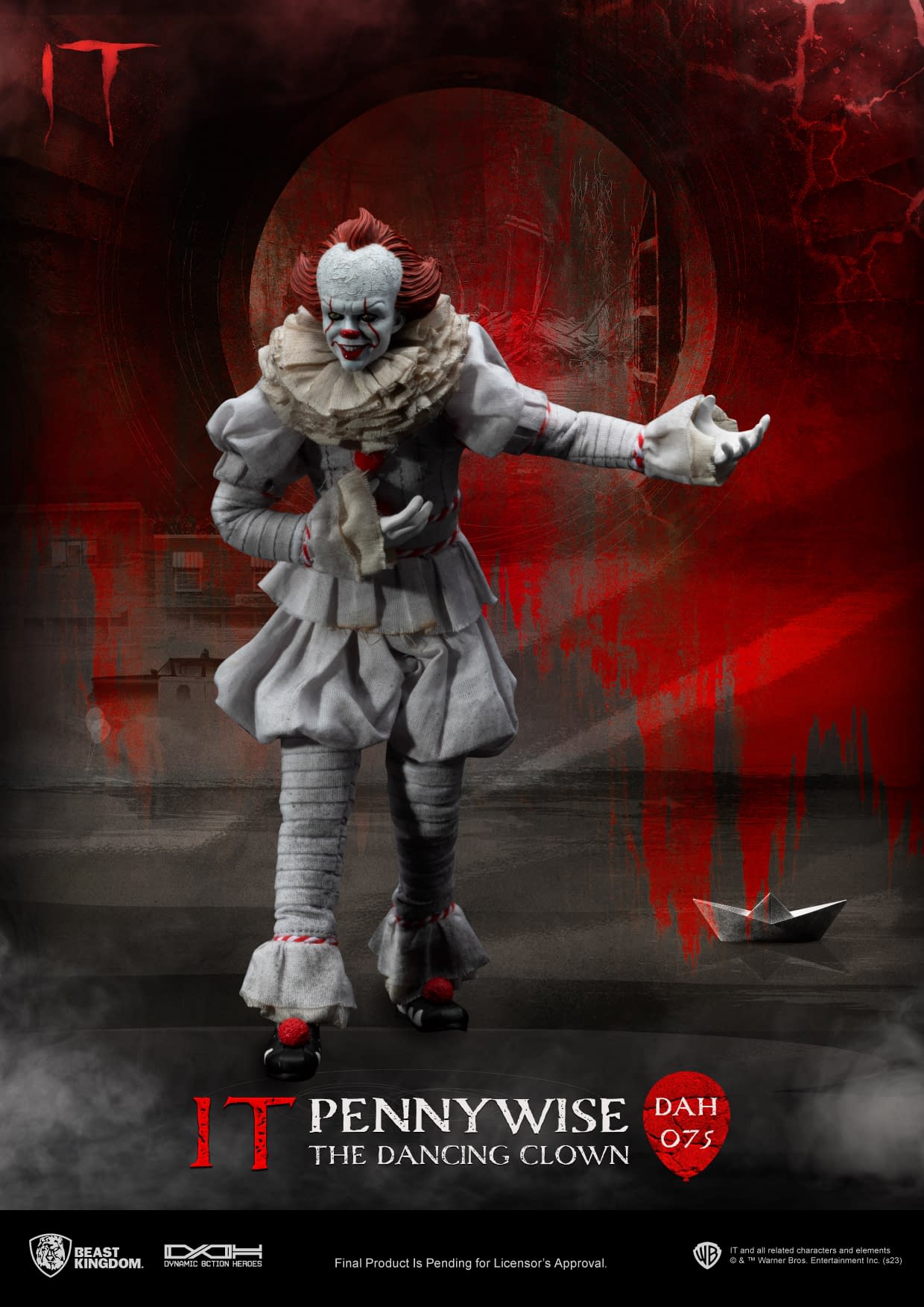 You'll Float Too with Beast Kingdom's New DAH Pennywise Figure
