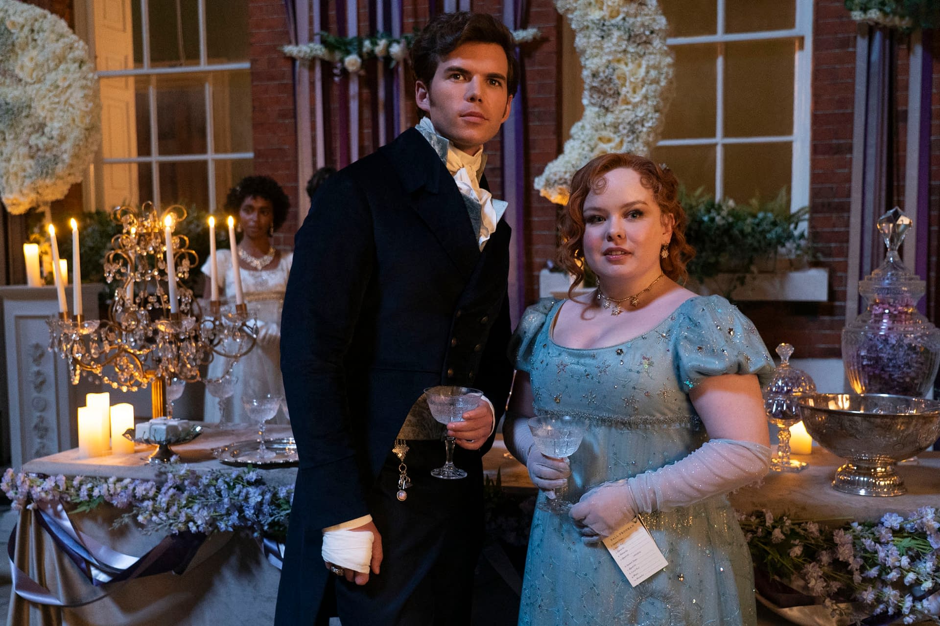 Bridgerton S03 Netflix Drops Preview Images, Key Art for Christmas
