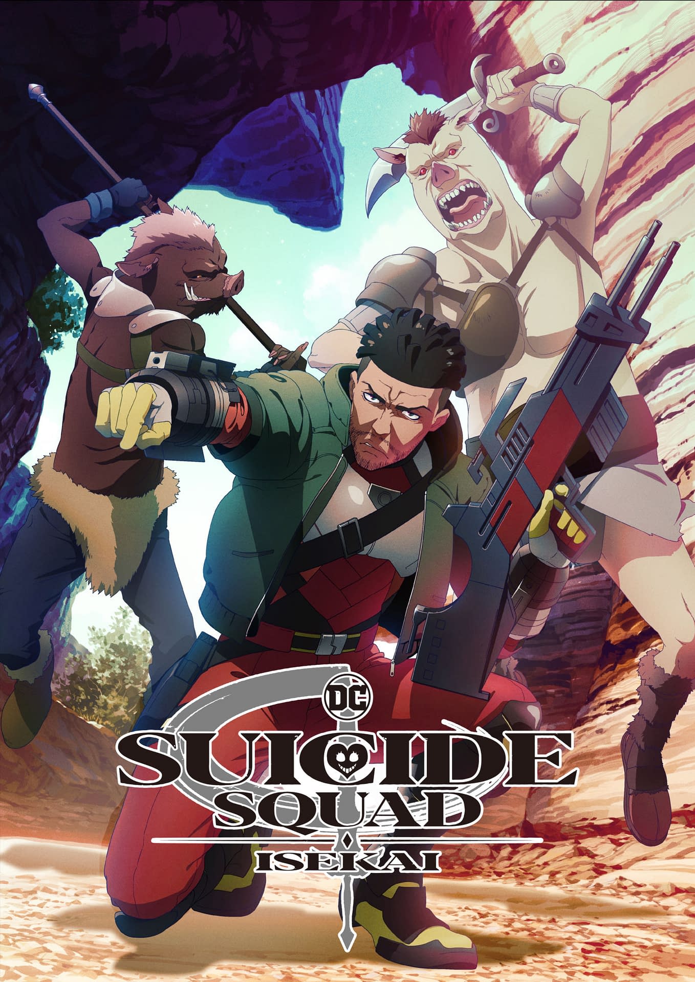 Suicide Squad Isekai Original Anime Scheduled For 2024 Harley Quinn Poster  Canvas - Binteez
