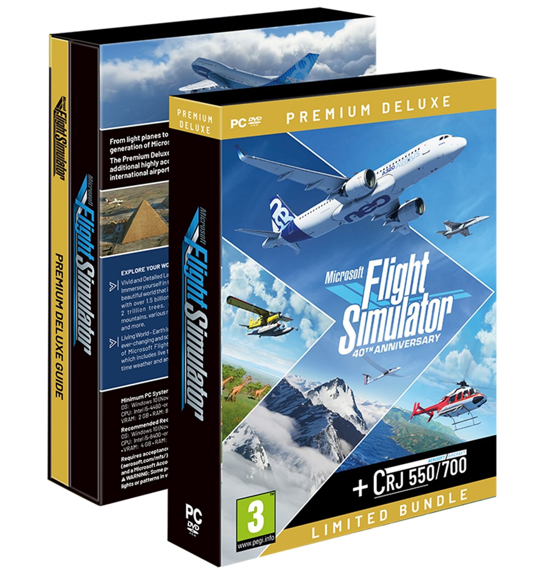 Microsoft Flight Simulator X Deluxe Edition Microsoft PC Físico