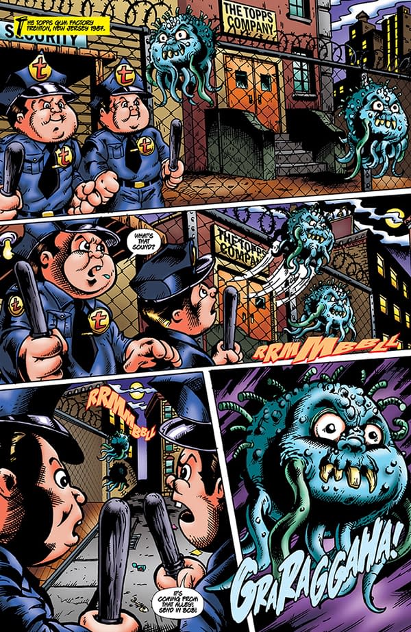 Interior preview page from Garbage Pail Kids: Trashin' Through Time #3