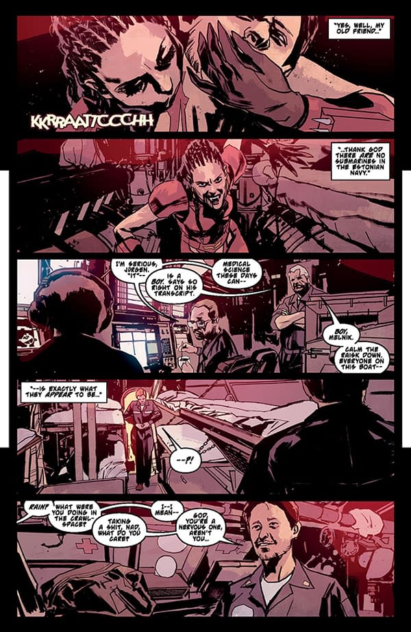 Interior preview page from Vampirella: Dracula Rage #4