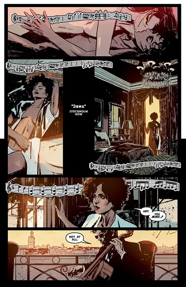 Interior preview page from Vampirella: Dracula Rage #4