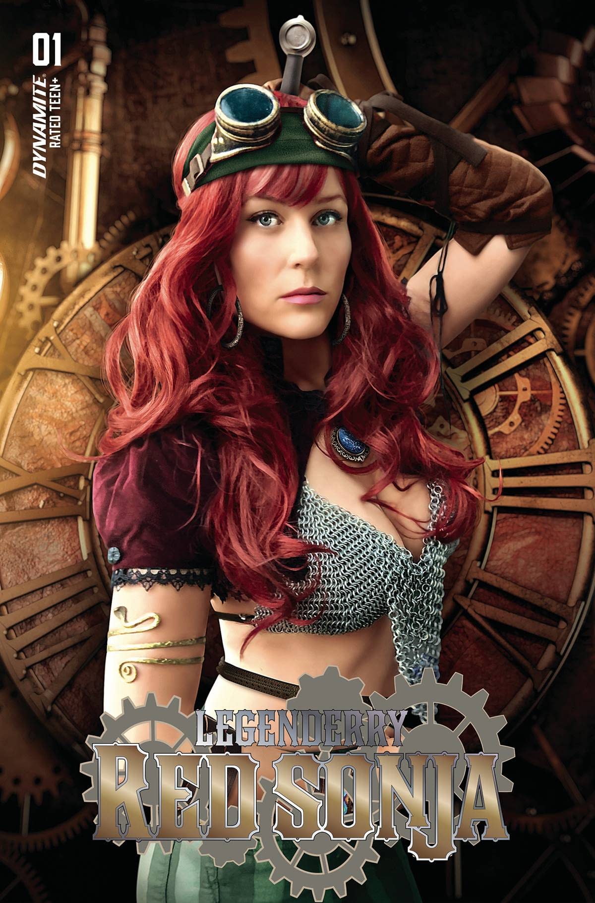 Cover image for LEGENDERRY RED SONJA ONE SHOT CVR C COSPLAY