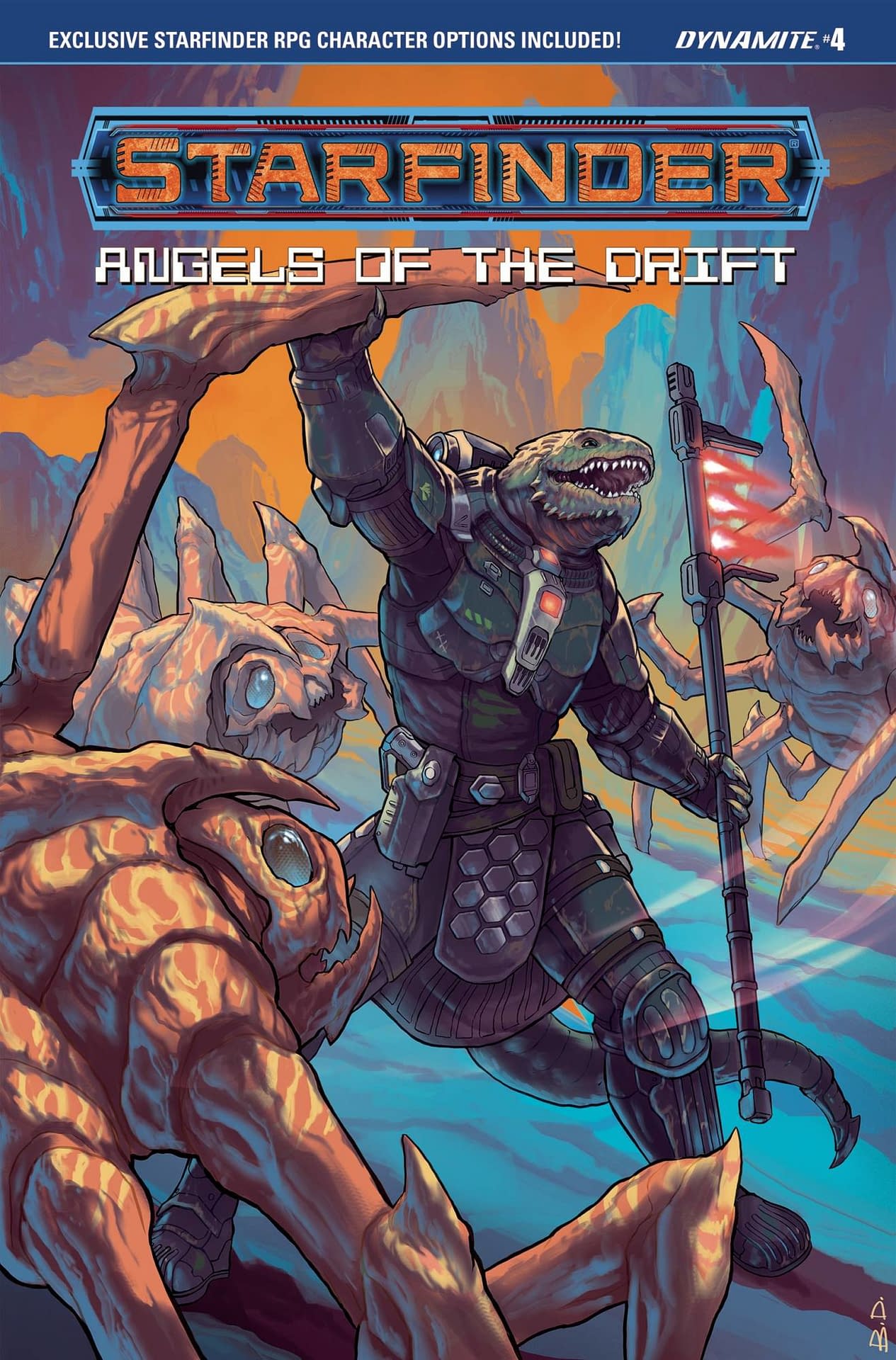 Cover image for Starfinder: Angels of the Drift #4