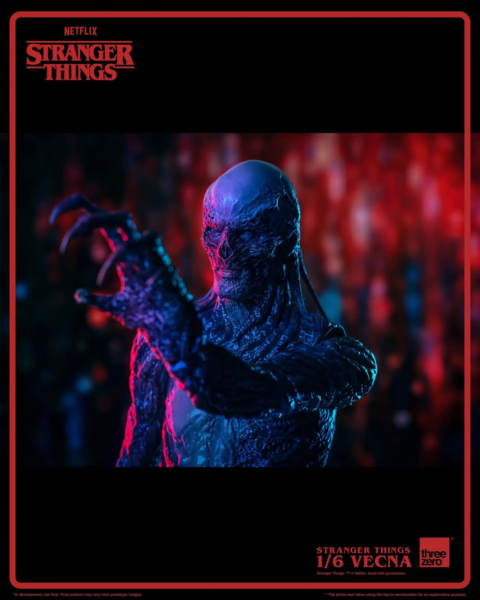Stranger Things Season 4 Vecna 1/6 Scale Figure Revealed by threezero