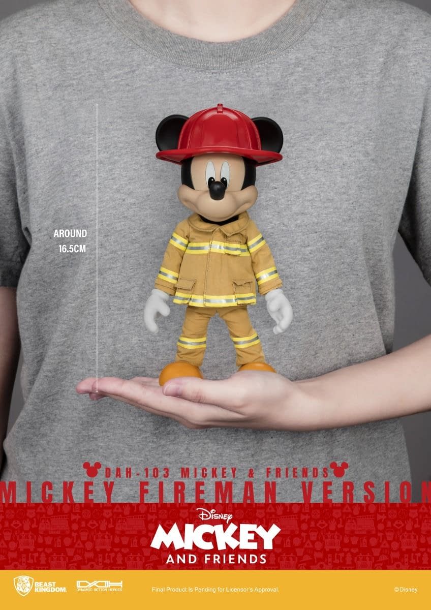 Mickey Mouse Saves the Day with Beast Kingdom New Disney Figure