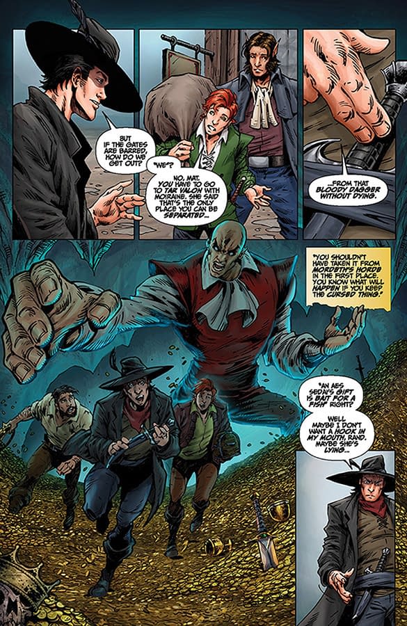 Interior preview page from Wheel of Time: The Great Hunt #3