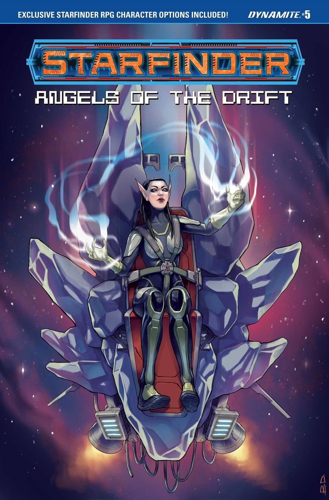Cover image for Starfinder: Angels Drift #5