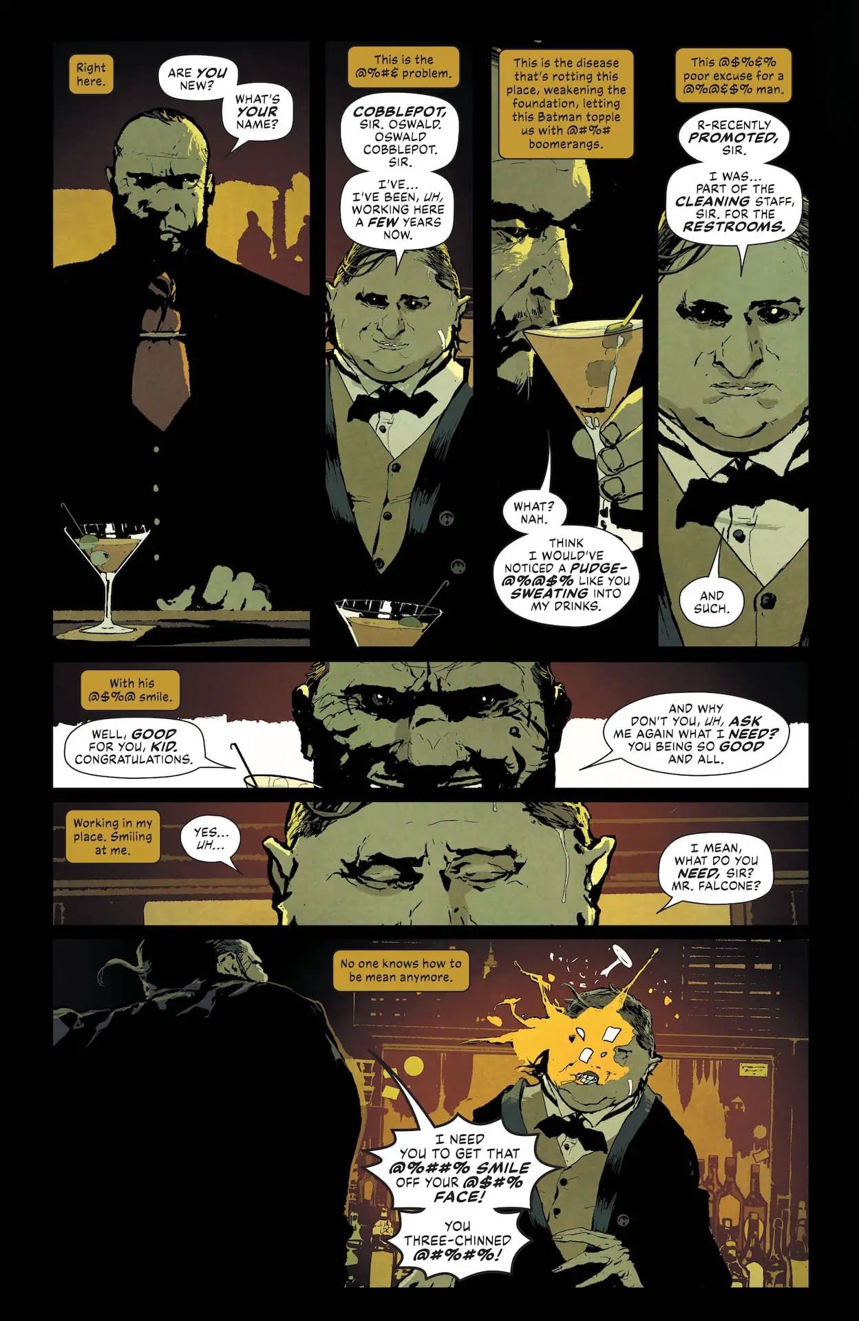 Penguin #6 Preview: Throwback Throwdown In Gotham