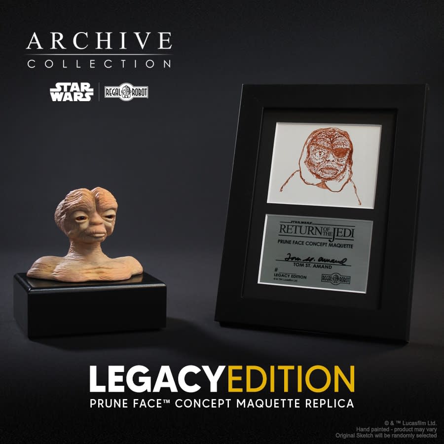 Regal Robots Unveils Star Wars Archive Collection Prune Face Maquette