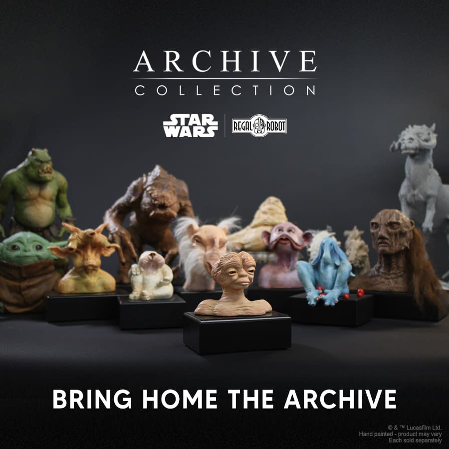 Regal Robots Unveils Star Wars Archive Collection Prune Face Maquette