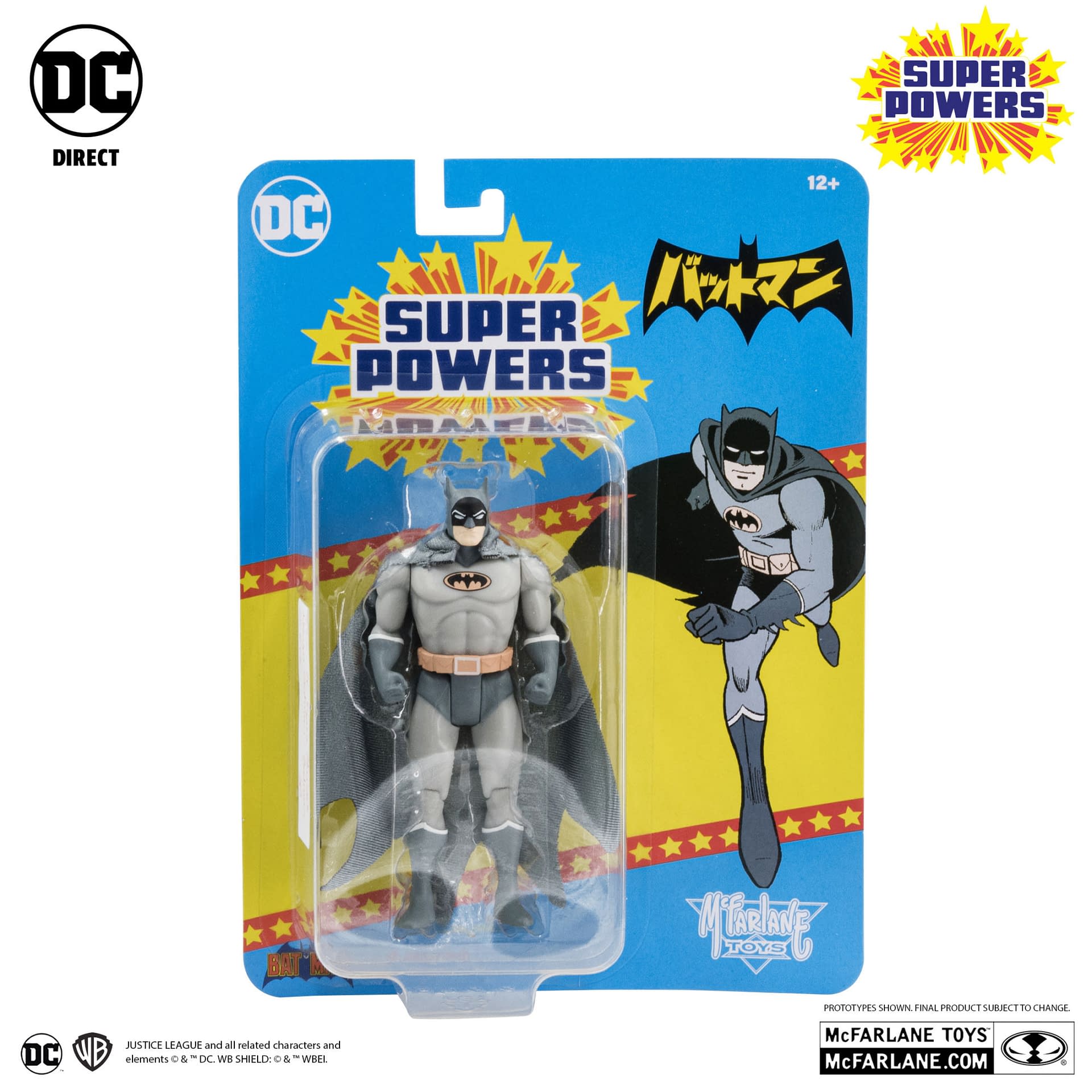 Manga Batman Joins McFarlane Toys Retro DC Super Powers Line