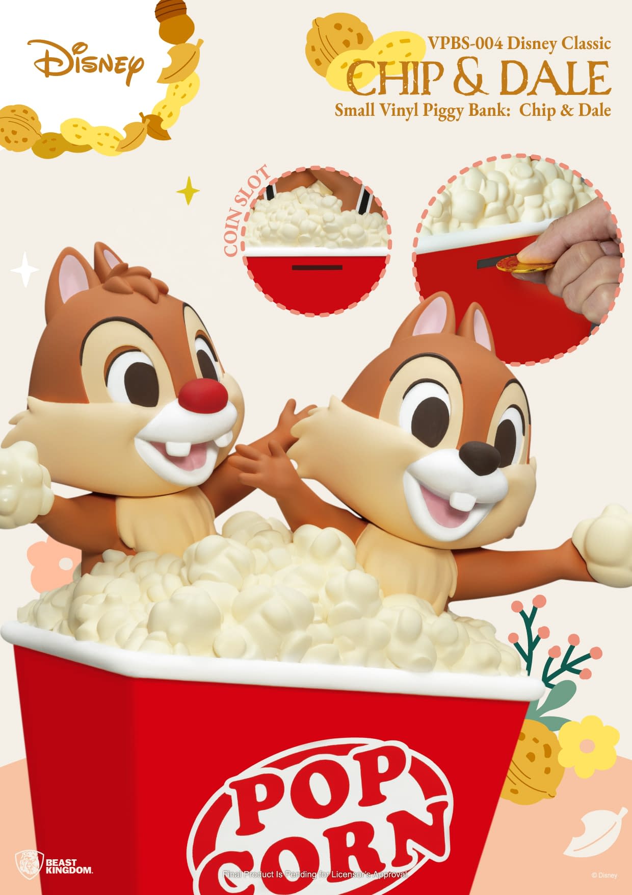 New Chip n Dale and Toy Story Piggy Banks Arrive from Beast Kingdom 