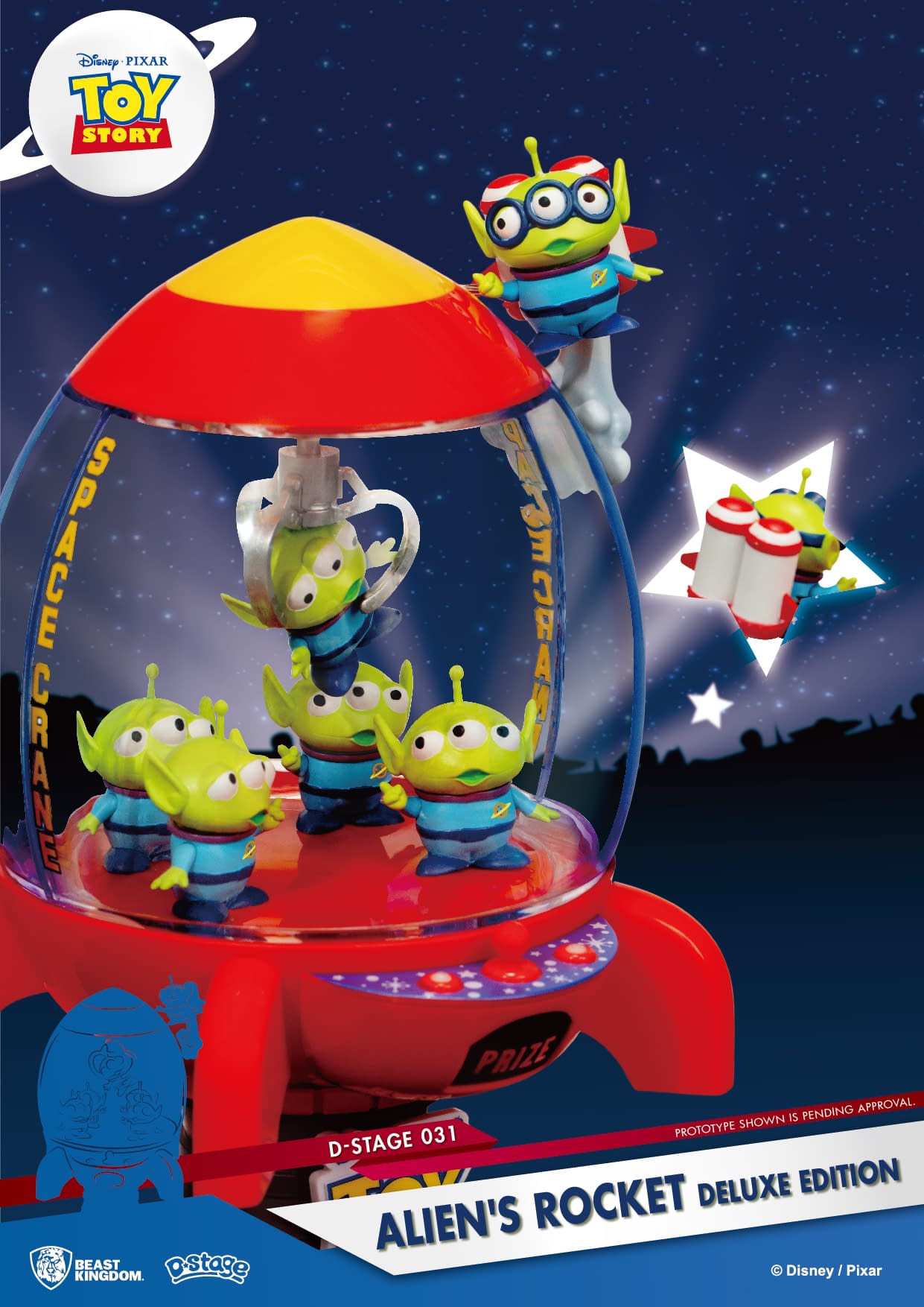 Pizza Planet Awaits with Beast Kingdom’s New Toy Story D-Stage