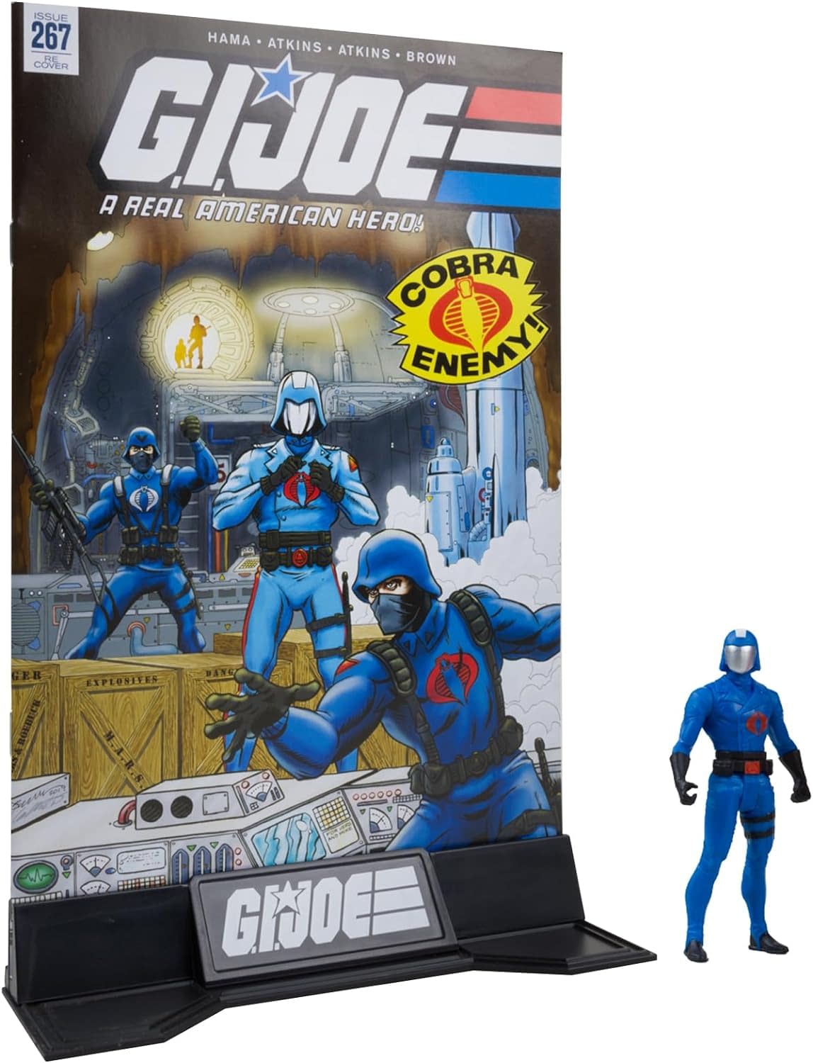 Cobra Commander Comes to McFarlane Toys for G.I.Joe Page Punchers