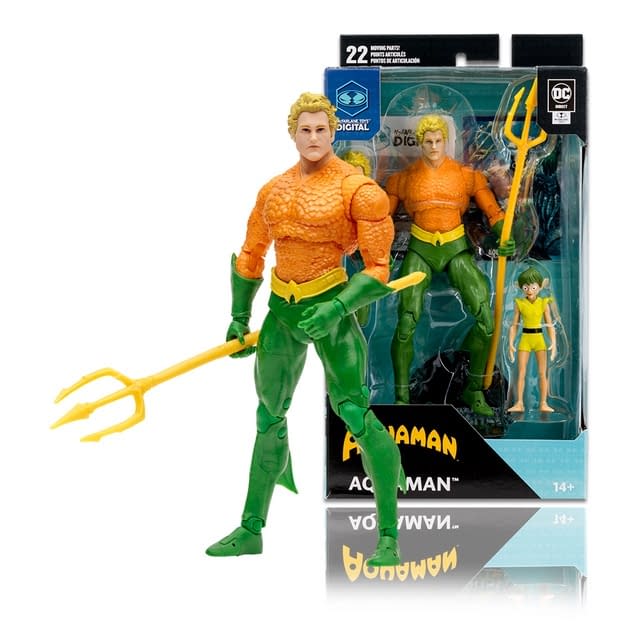Classic Aquaman Makes a Splash with New DC McFarlane Toys Release