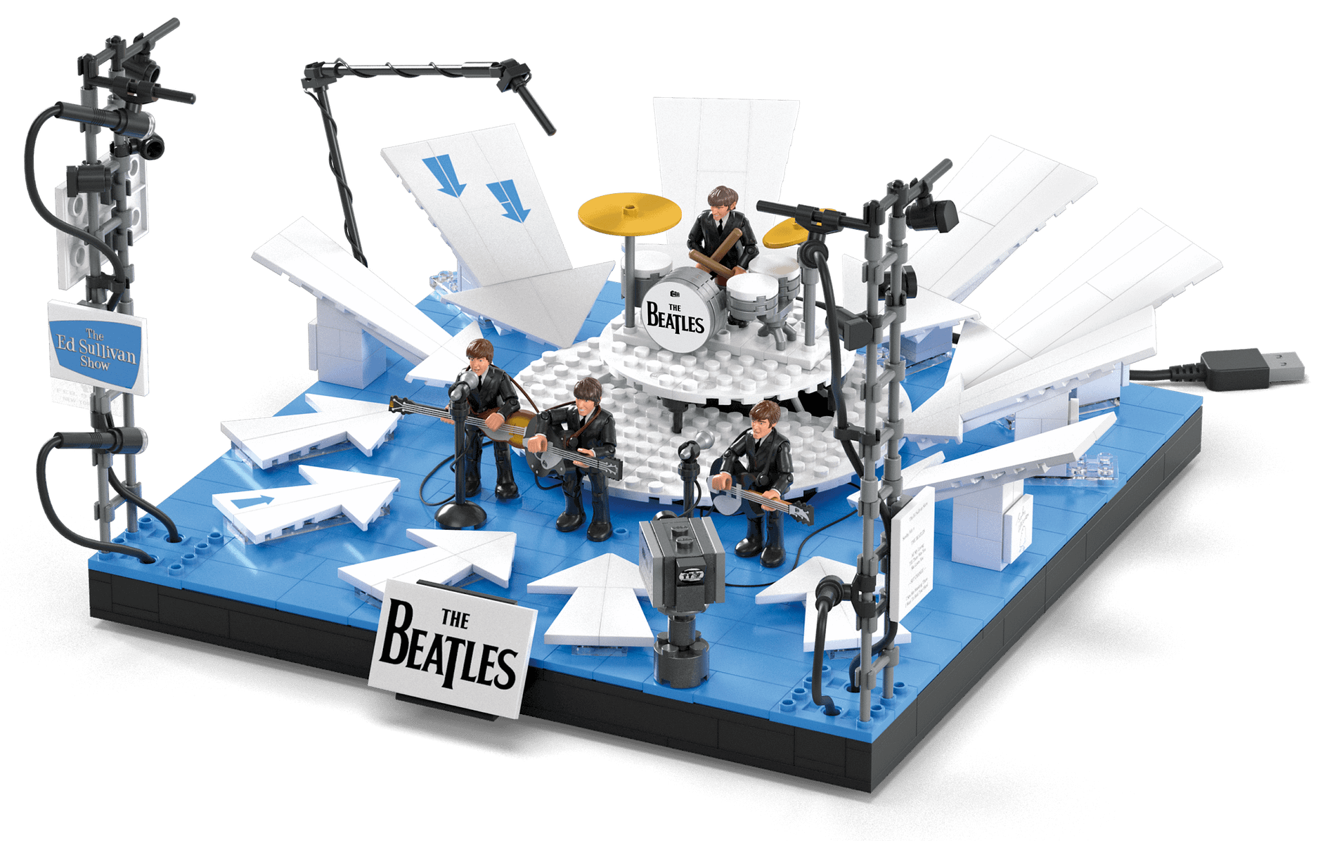 The Beatles Take the Stage with Mattels Newest MEGA Showcase Set 
