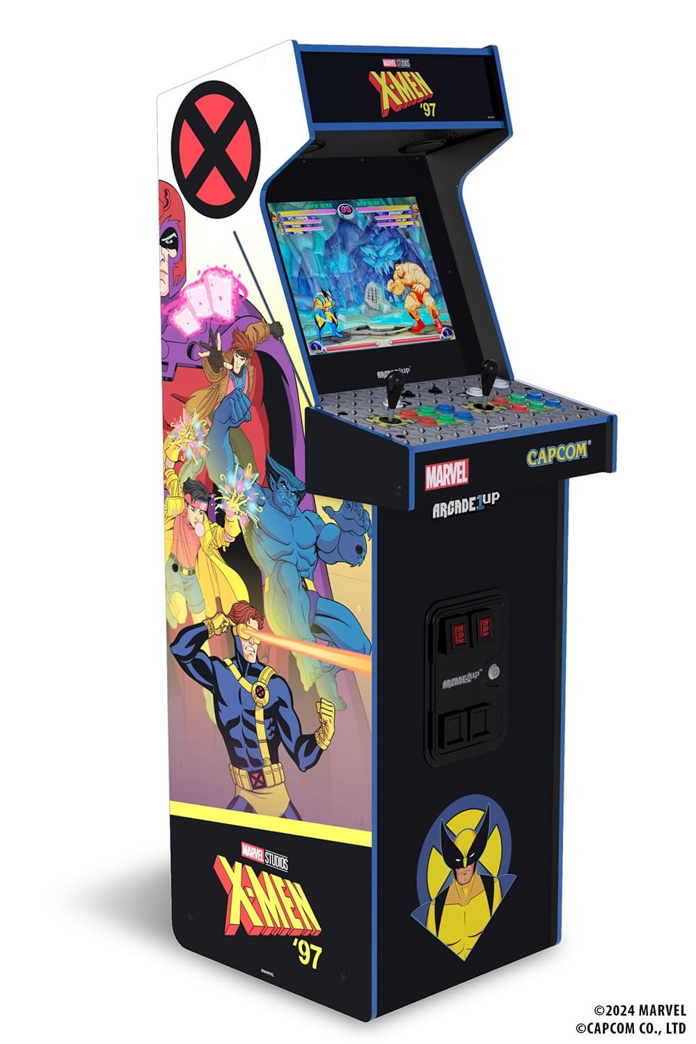 Marvel and Arcade1Up Announce New X-Men '97 Inspired Cabinet