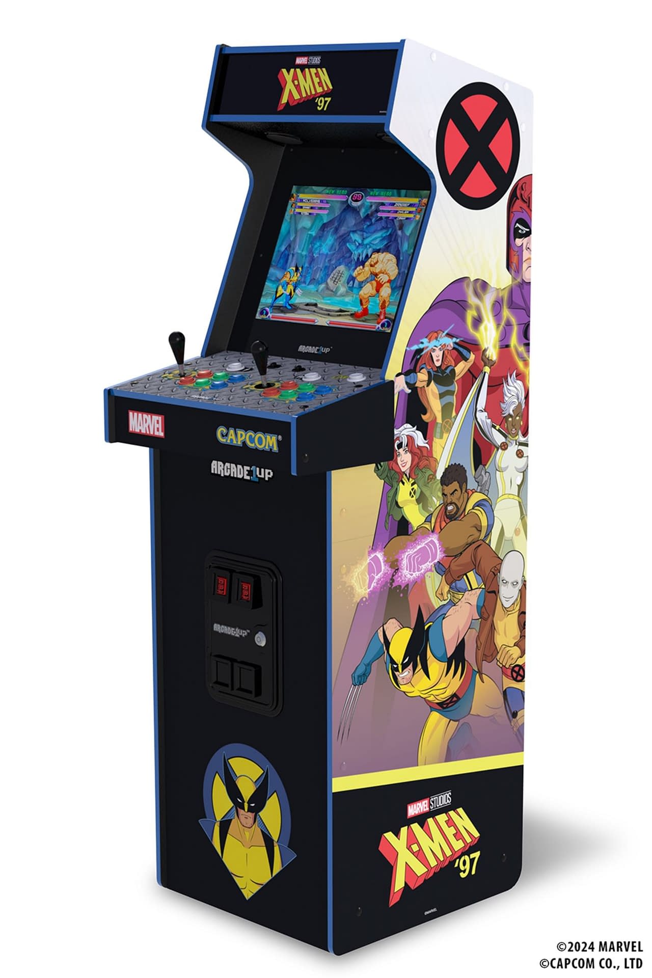 Marvel and Arcade1Up Announce New X-Men '97 Inspired Cabinet