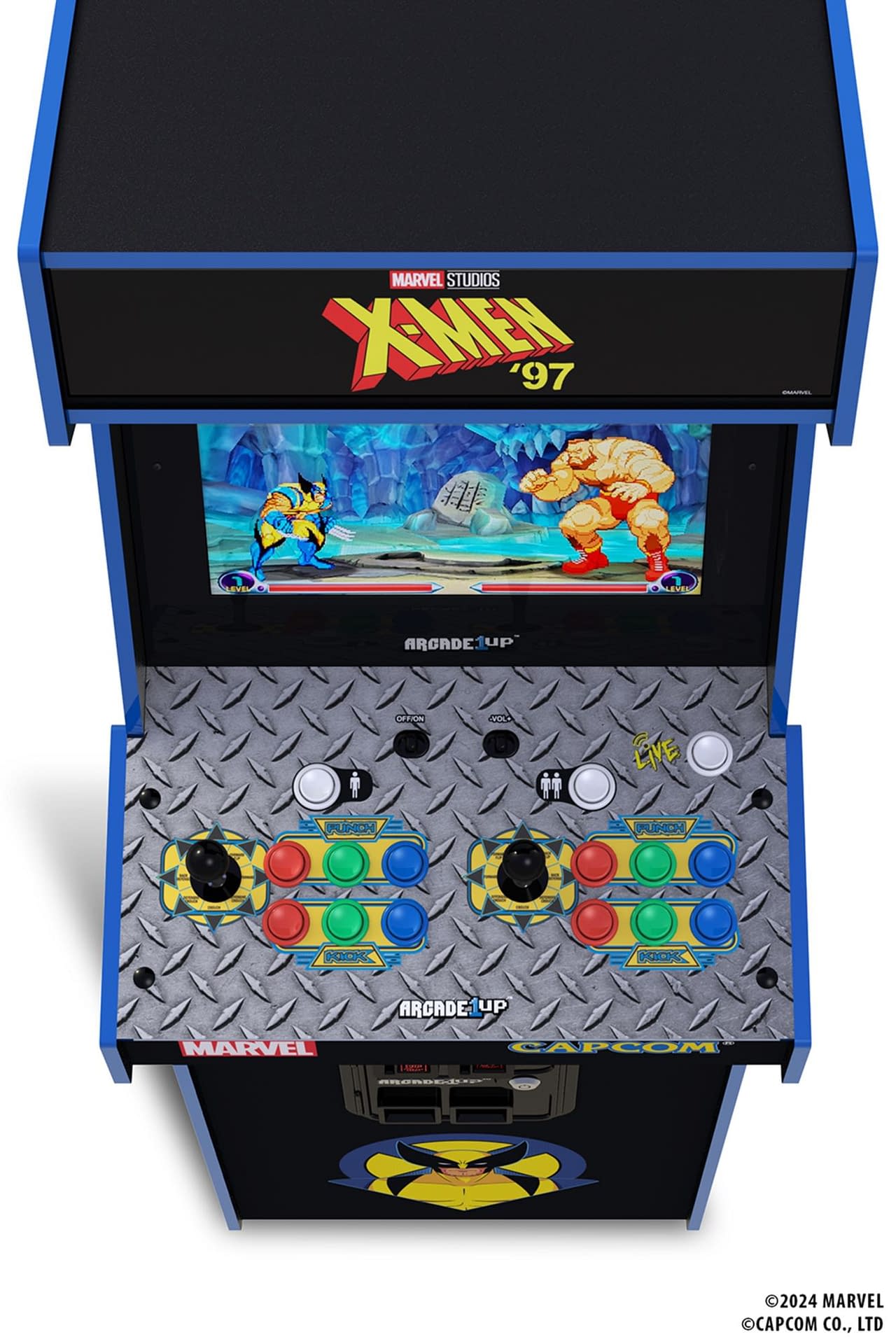 Marvel and Arcade1Up Announce New X-Men '97 Inspired Cabinet