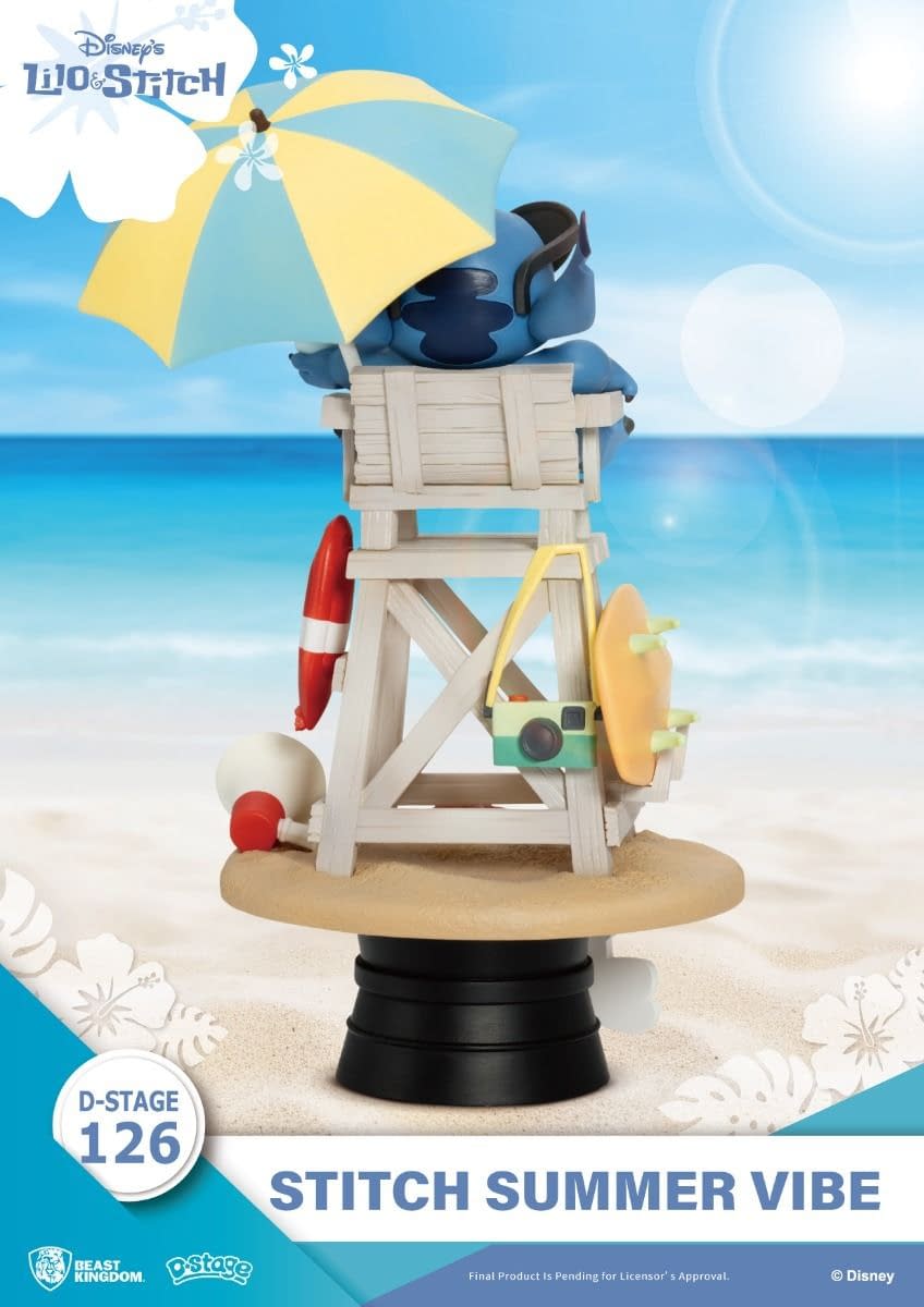 Hawaii Awaits with Beast Kingdom's New Lilo & Stitch D-Stage Statue